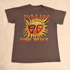 Sublime Long Beach Sun Logo Graphic Band T-Shirt